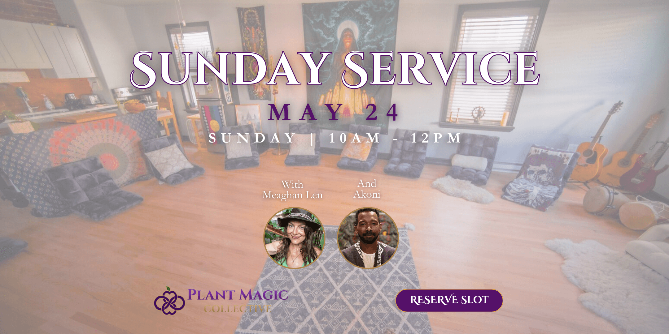 Sunday Service with Meg and Akoni - May 24